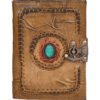 Aged Leather Journal with Latch