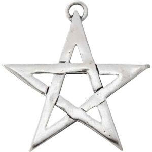 Open Pentagram Necklace