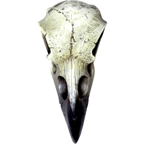 Reliquary Raven Skull Pendant