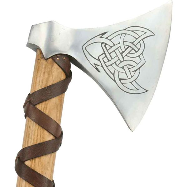 Knotwork Viking Warrior Axe