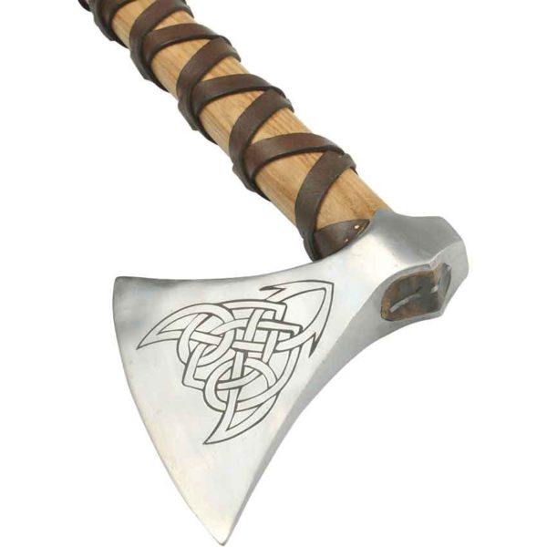 Knotwork Viking Warrior Axe