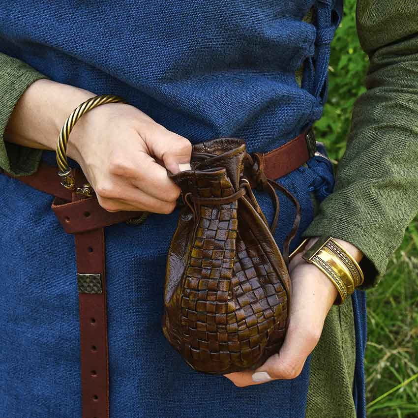 Medieval Viking Money Pouch Bag