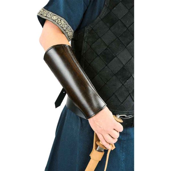 Padded Leather Bracers