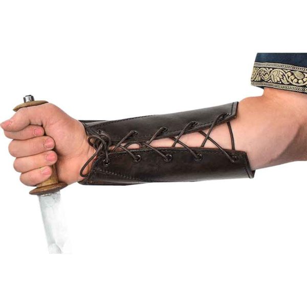 Padded Leather Bracers