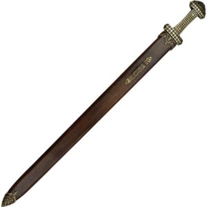 Ornate Bronze Hilt Viking Sword