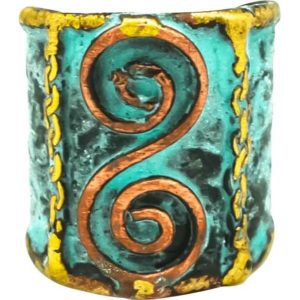 Archaia Medieval Patina Cuff Ring