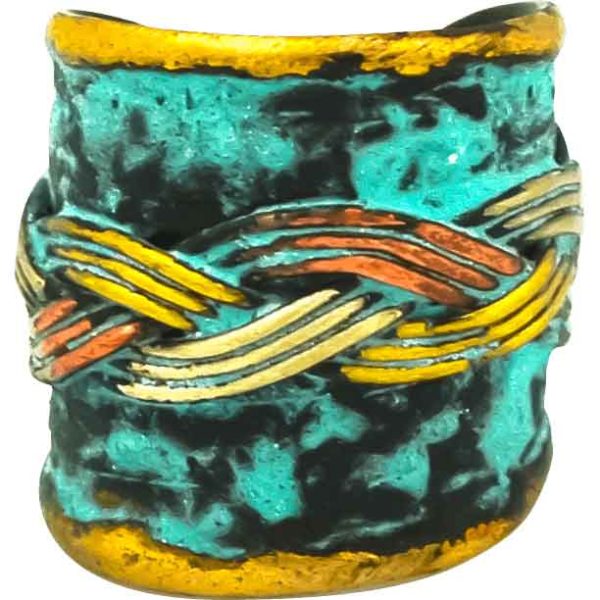 Avdira Medieval Patina Cuff Ring