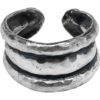 Perette Silver Medieval Cuff Ring