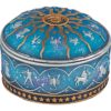 Blue Zodiac Trinket Box