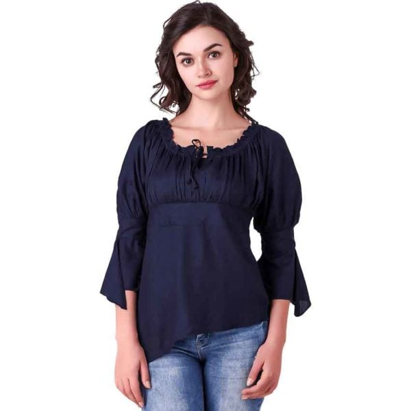Felicia High-Low Medieval Blouse