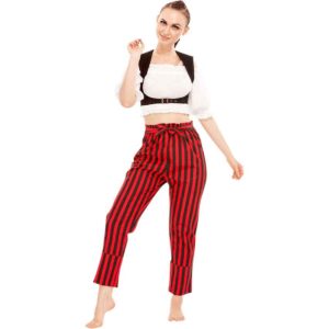 Abigail Striped Pirate Pants