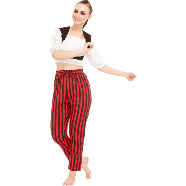 Abigail Striped Pirate Pants