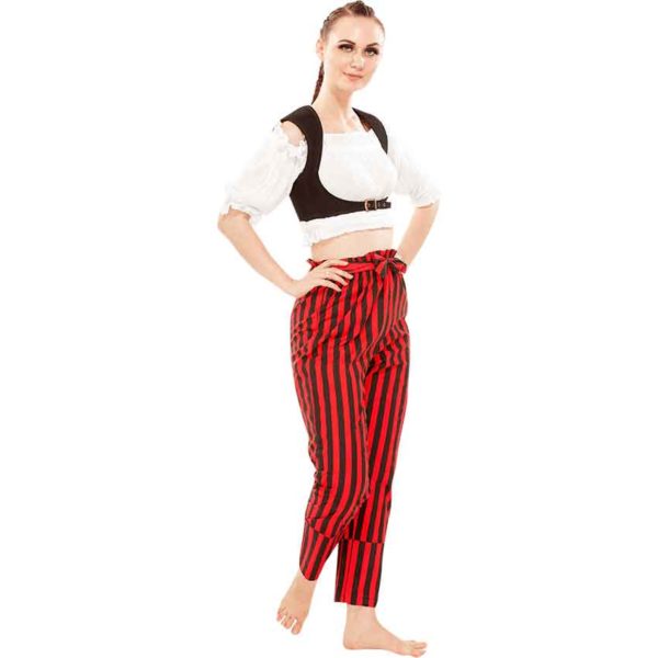 Abigail Striped Pirate Pants