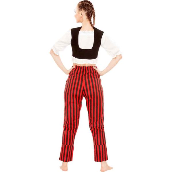 Abigail Striped Pirate Pants