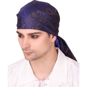 Pirate Brocade Triangle Bandana