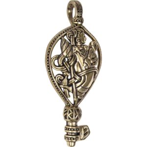 Bronze Frigga's Key Pendant