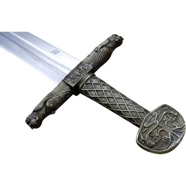 Charlemagne Sword with Scabbard and Belt