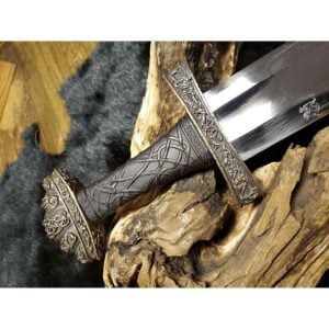 Urnes Stave Viking Sword with Scabbard and Belt