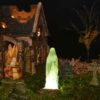 Lit Graveyard Ghost - Halloween Village Accessories by Department 56