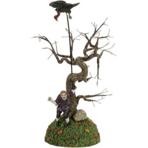 Fortunato The Vulture Trainer - Halloween Village Accessories by Department 56