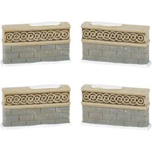 Classic Christmas Walls - Village Wall, Fences, and Streets by Department 56