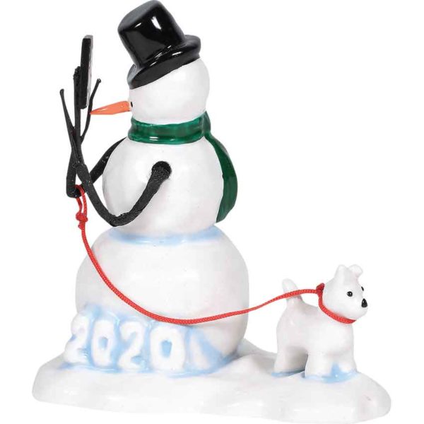 Lucky The Snowman, 2020 - Christmas Village Accessories by Department 56