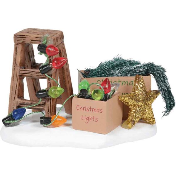 Ready to Decorate - Christmas Village Accessories by Department 56