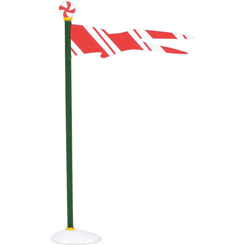 Peppermint Pennants - Christmas Village Accessories by Department 56