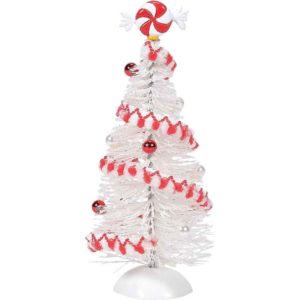 Peppermint White Sisals - Christmas Village Trees by Department 56