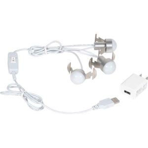 USB Light Cord with 3 LED Bulbs - Replacement Bulbs and Power Cords by Department 56