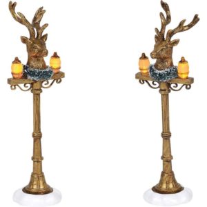 Reindeer Street Lights - Christmas Village Lights by Department 56