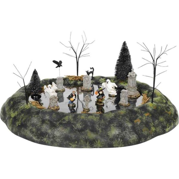 Animated Ghosts In Graveyard - Halloween Village Accessories by Department 56