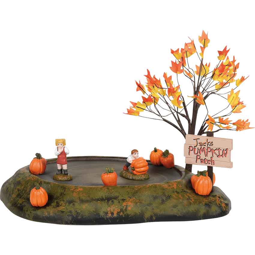 Animated Pumpkin Patch Halloween Village Accessories by Department 56