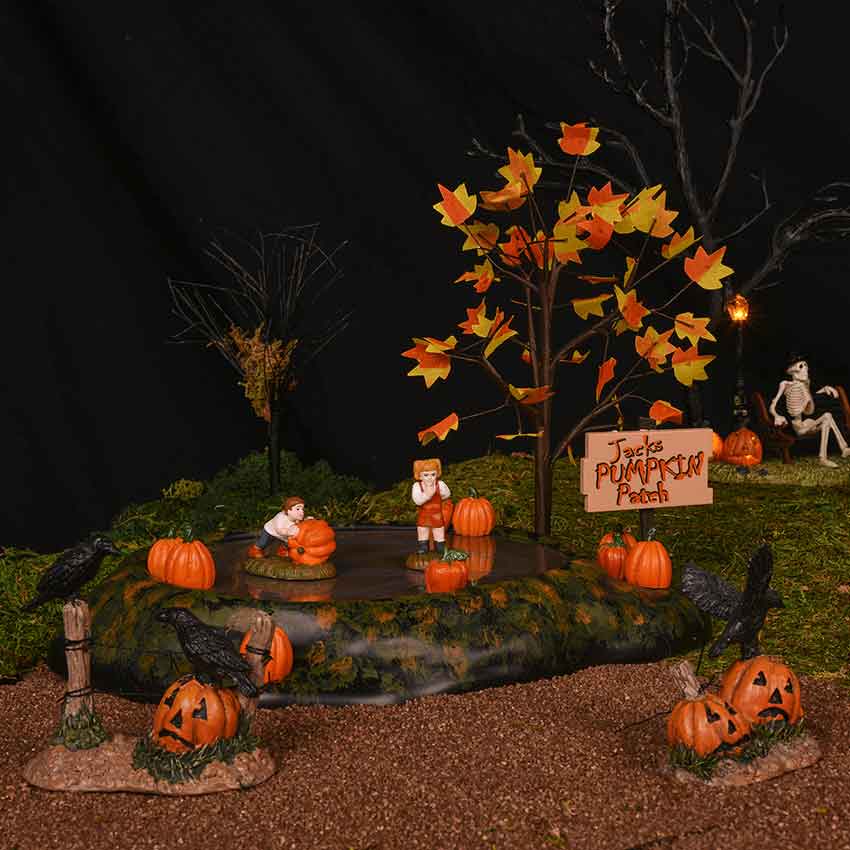 Animated Pumpkin Patch - Halloween Village Accessories by Department 56