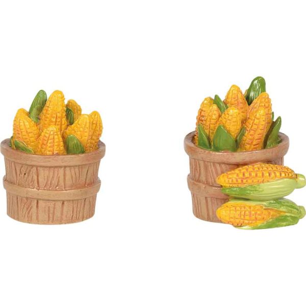 Village Baskets of Corn - Village Accessories by Department 56