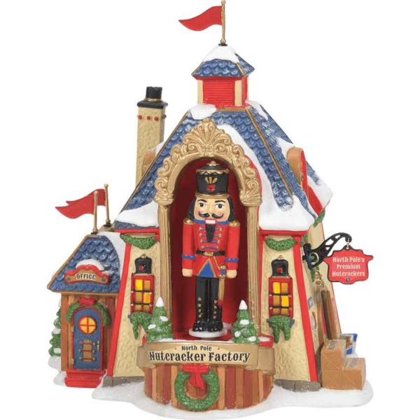 North Pole Nutcracker Factory - North Pole Series by Department 56