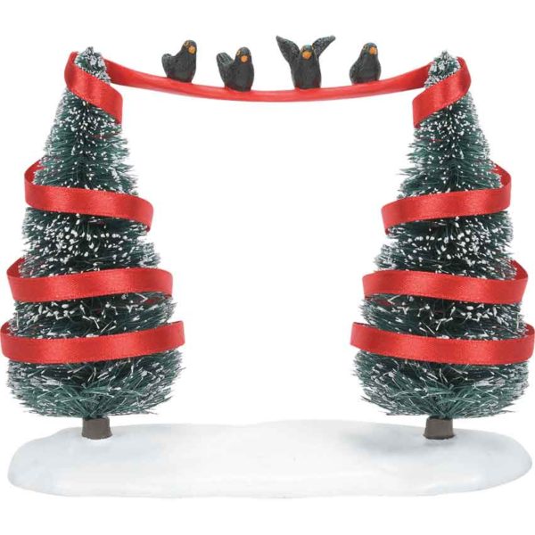 Four Calling Birds Tree - Christmas Village Trees by Department 56