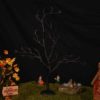 Dark Shadows Backdrop Tree - Halloween Village Accessories by Department 56