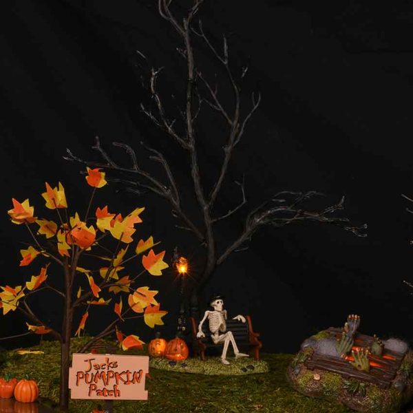 Dark Shadows Backdrop Tree - Halloween Village Accessories by Department 56