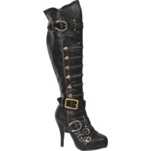 Heeled Womens Sea Captain Boots