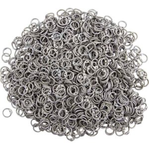 Round Ring Round Riveted Aluminum Chainmail Rings