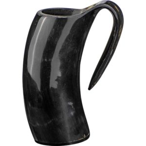Howling Wolf Horn Tankard