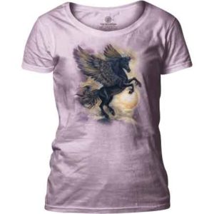 Pegasus Womens Scoop Neck T-Shirt