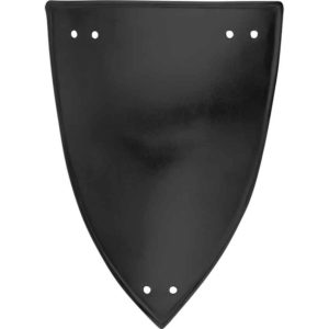 Small Wilhelm Blackened Steel Shield