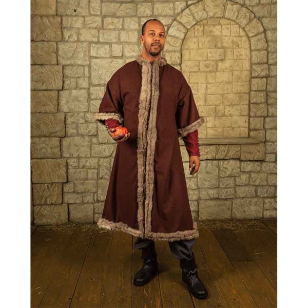 Fur Trimmed Rudolf Coat - Image 4