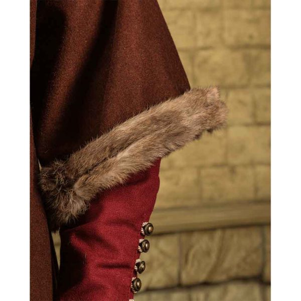 Fur Trimmed Rudolf Coat - Image 8
