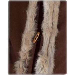 Fur Trimmed Rudolf Coat