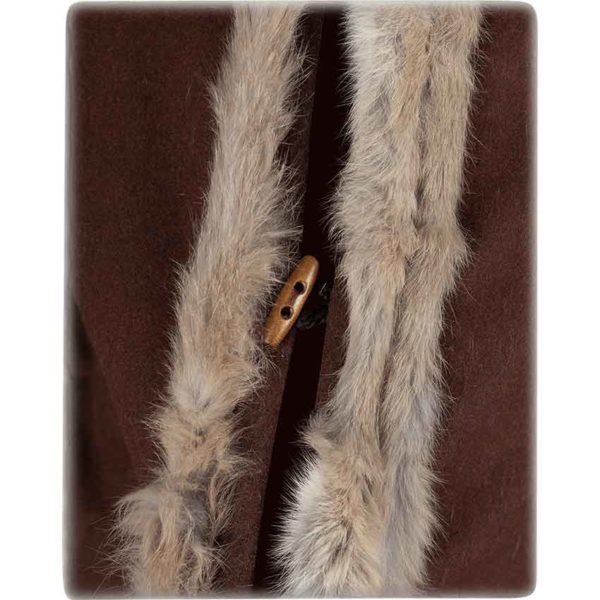 Fur Trimmed Rudolf Coat