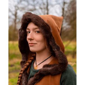 Fur Trimmed Jetta Hooded Top
