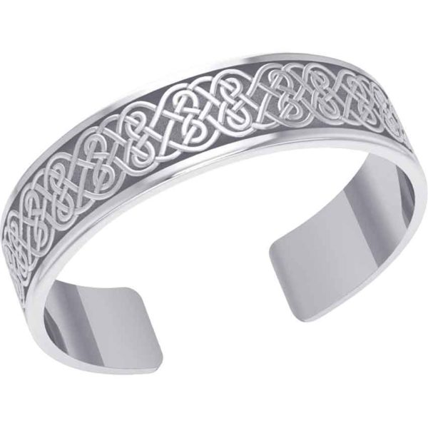 Sterling Silver Celtic Knot Cuff